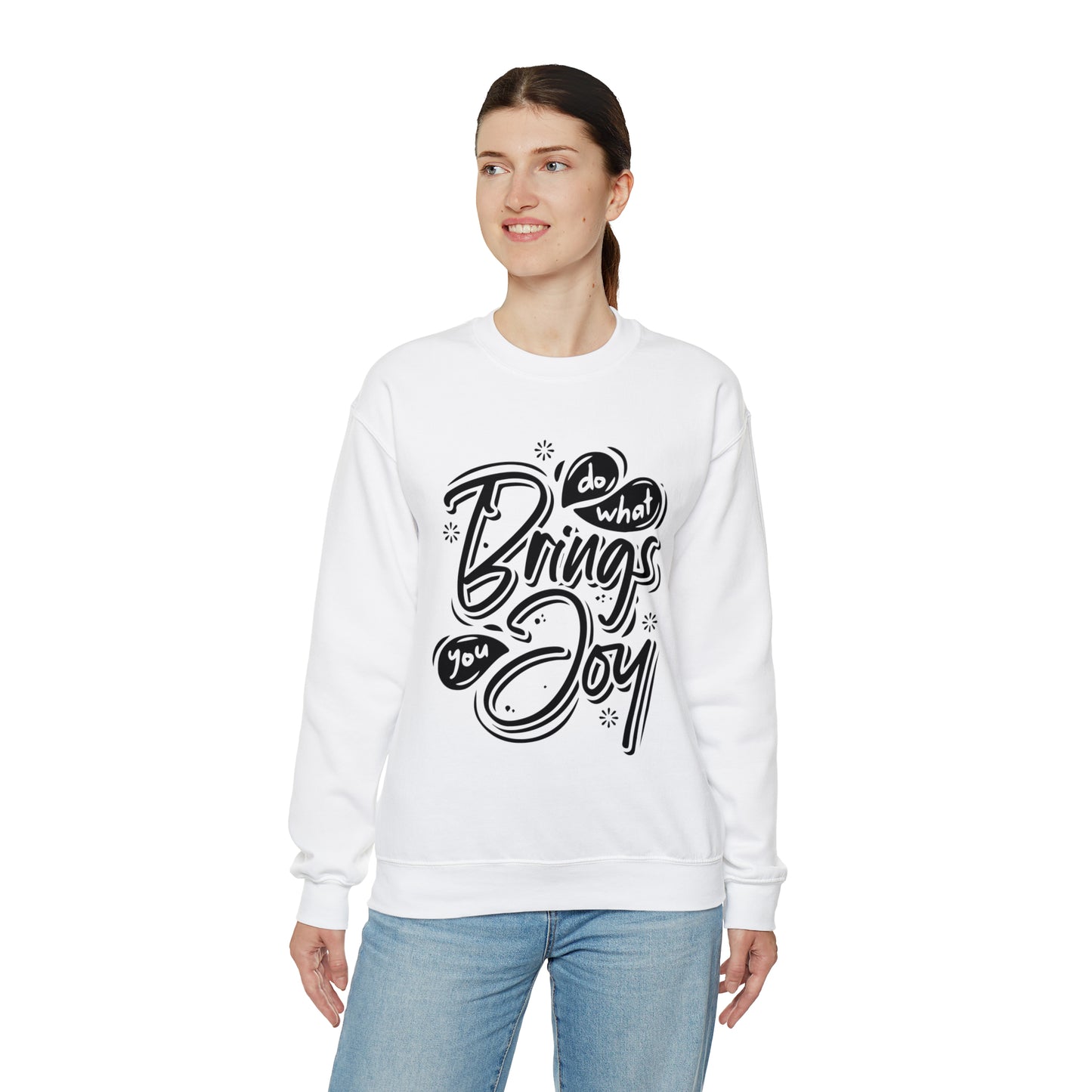 Do what brings you Joy Crewneck Sweatshirt