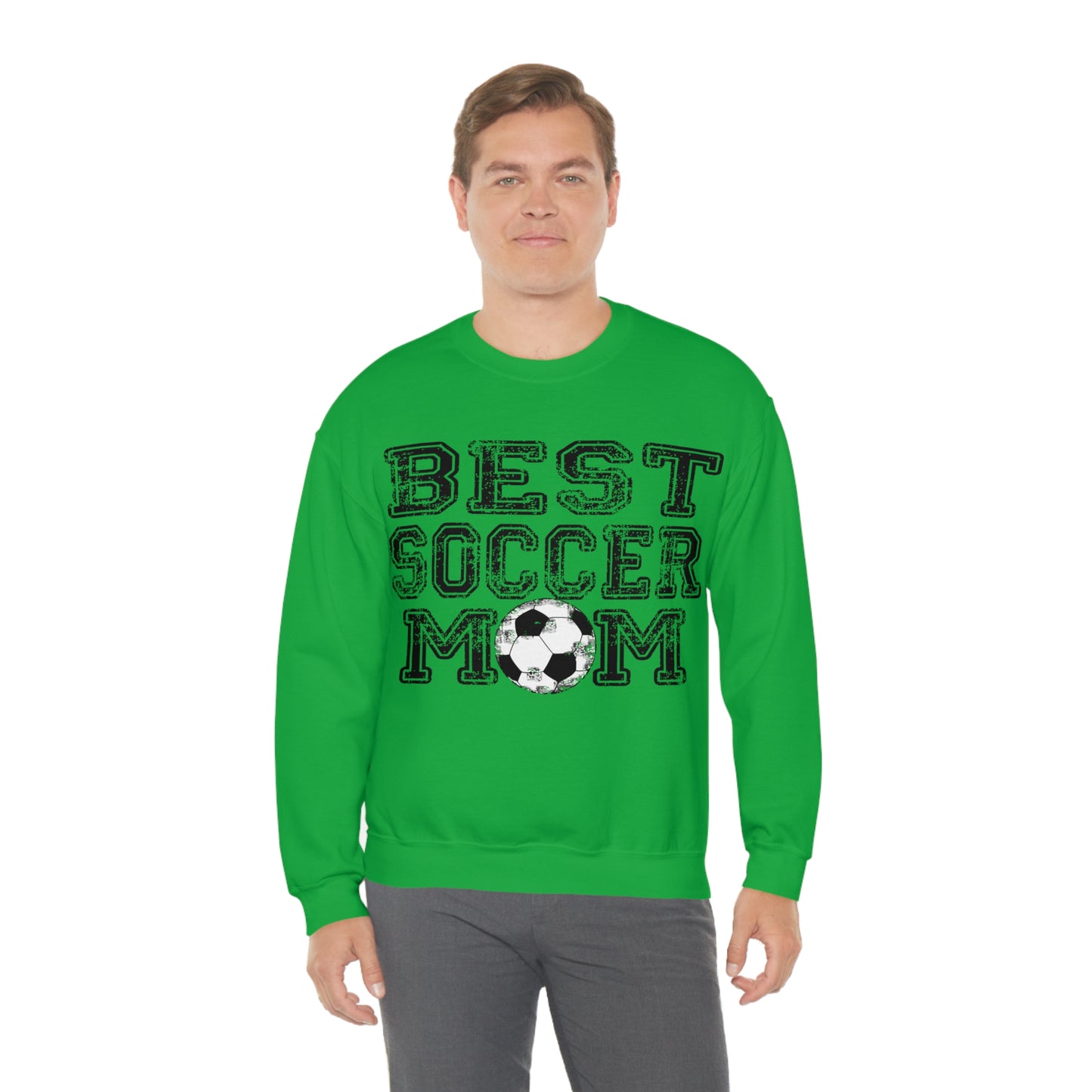 Best soccer mom Crewneck Sweatshirt