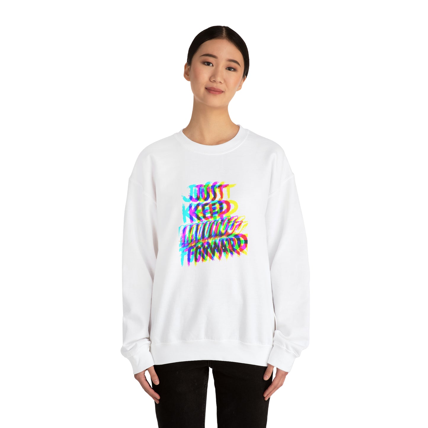 Just Keep Moving Forward Crewneck Sweatshirt