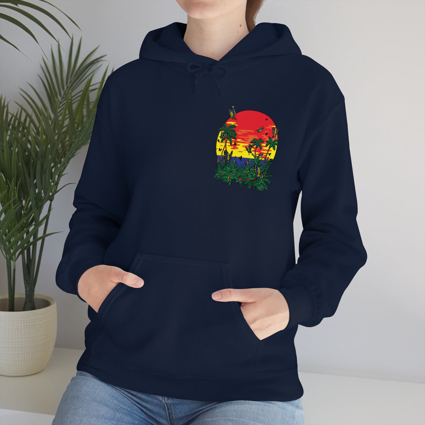 Sunset Butterfly Vibes Hoodie