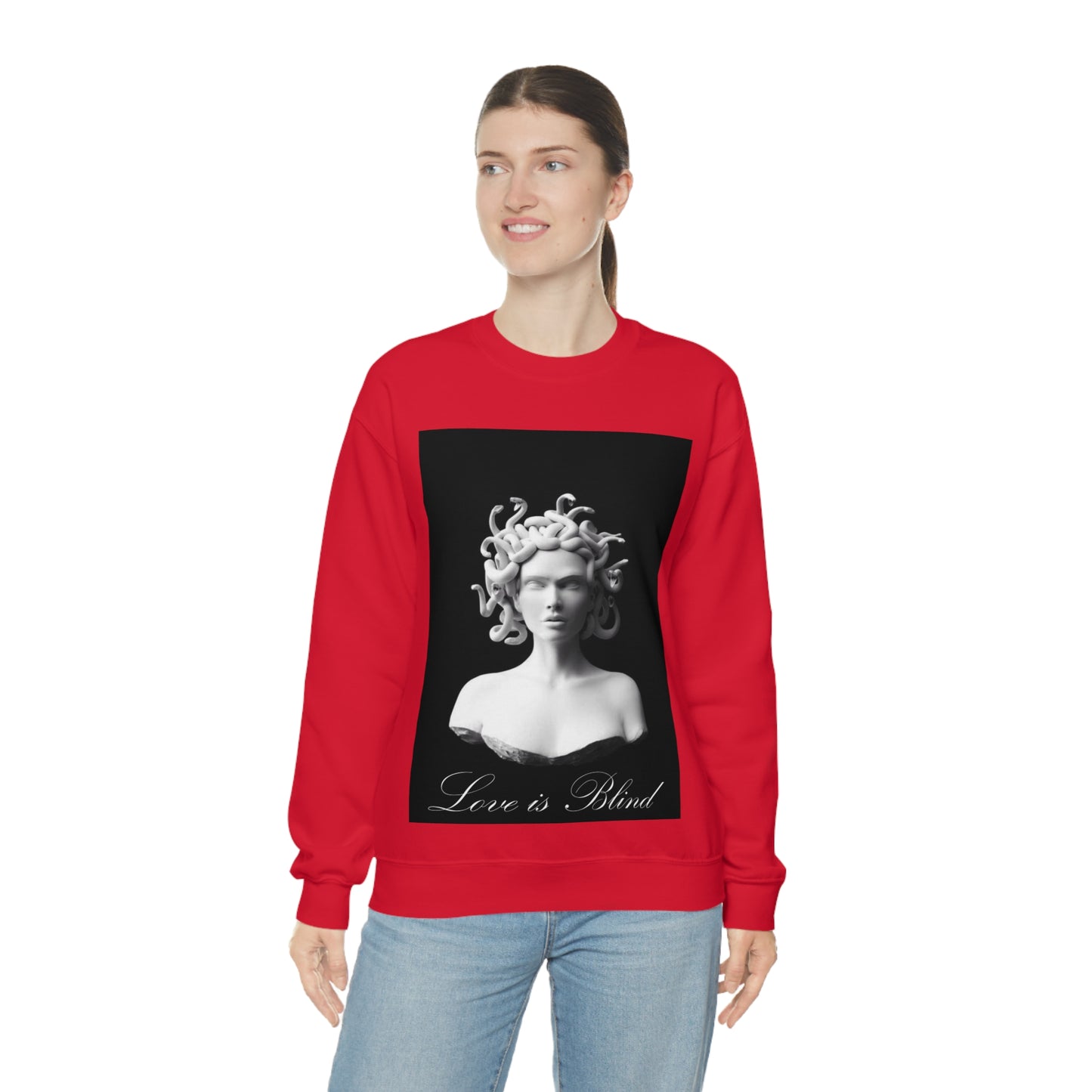 Love Is Blind Medusa Crewneck Sweatshirt