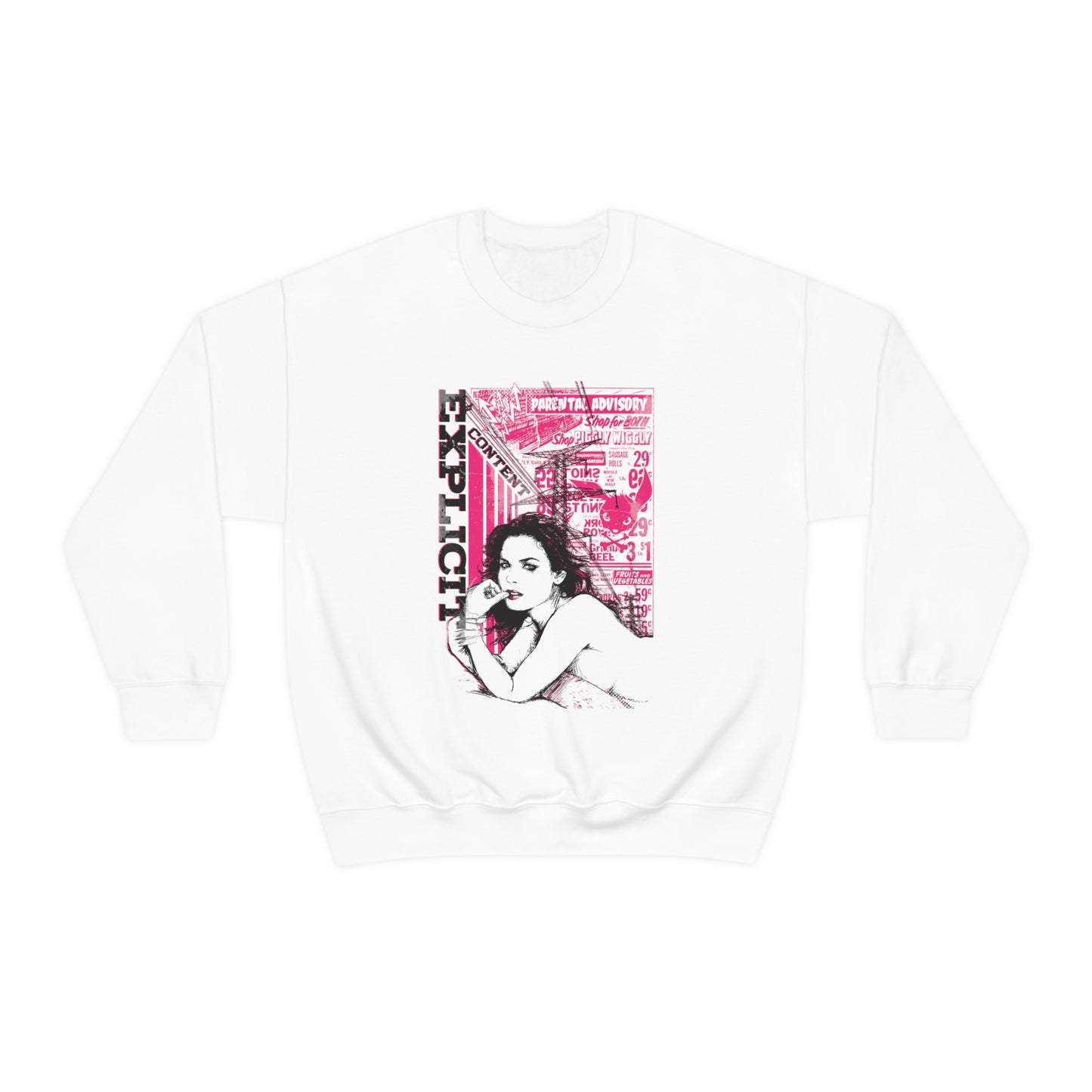 Explicit content Crewneck Sweatshirt