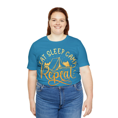 Eat Sleep Camp Repeat T-Shirt