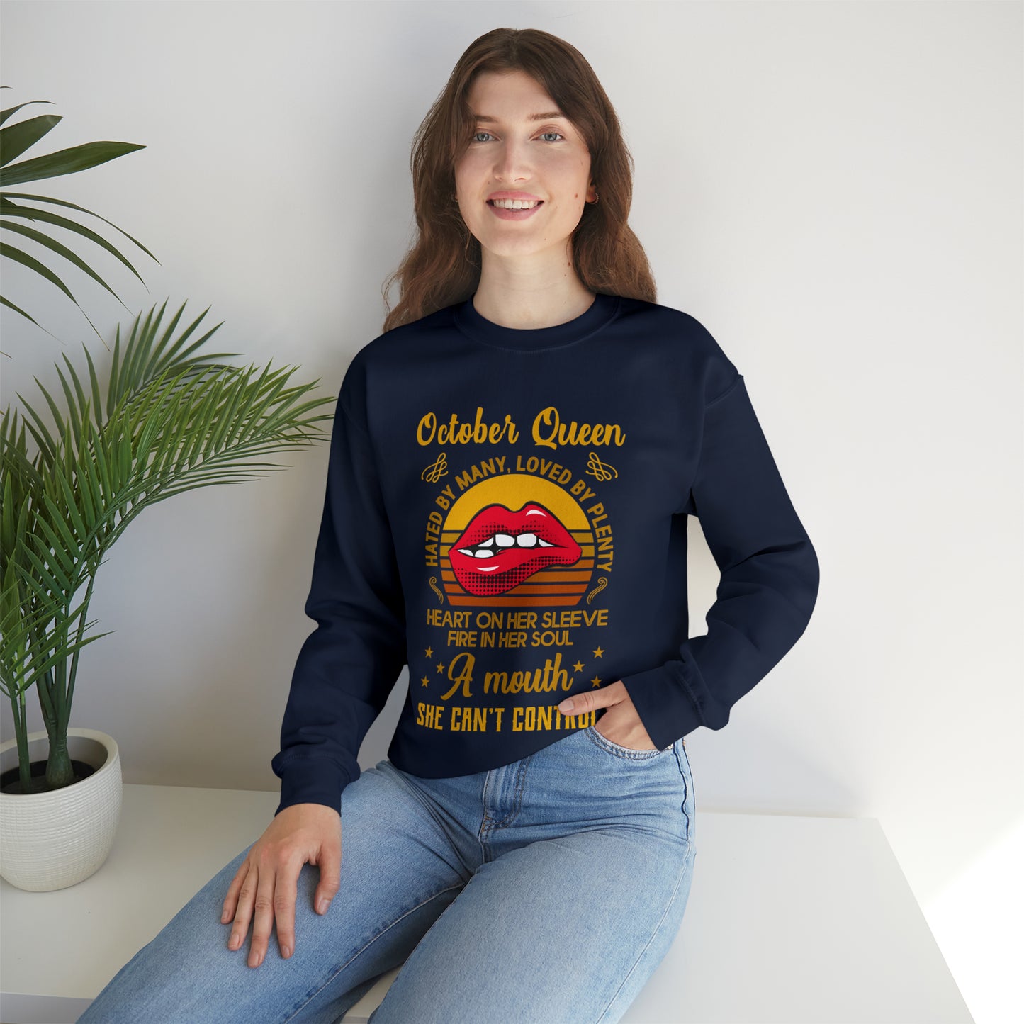 October Queen Crewneck Sweatshirt