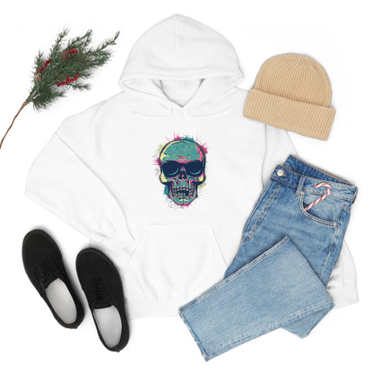 South Beach Skull Hoodie