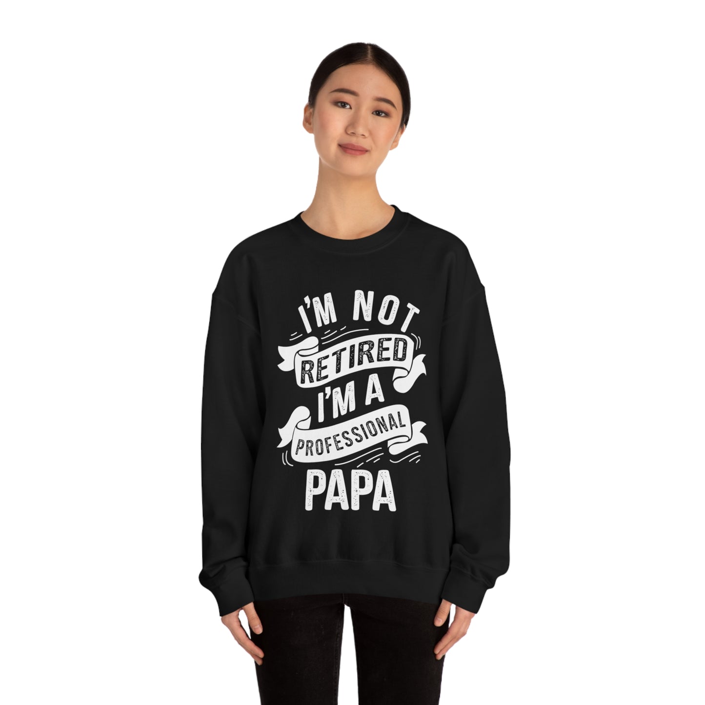 Professional Papa Crewneck Sweatshirt