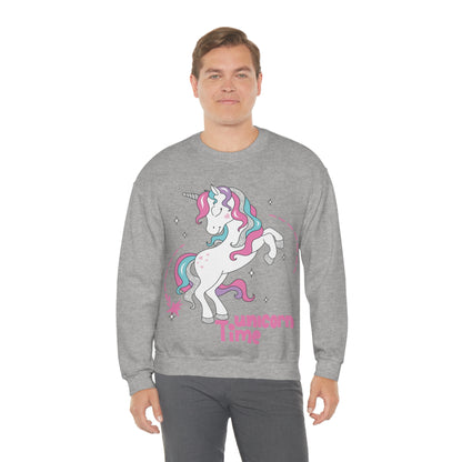 Unicorn time Crewneck Sweatshirt