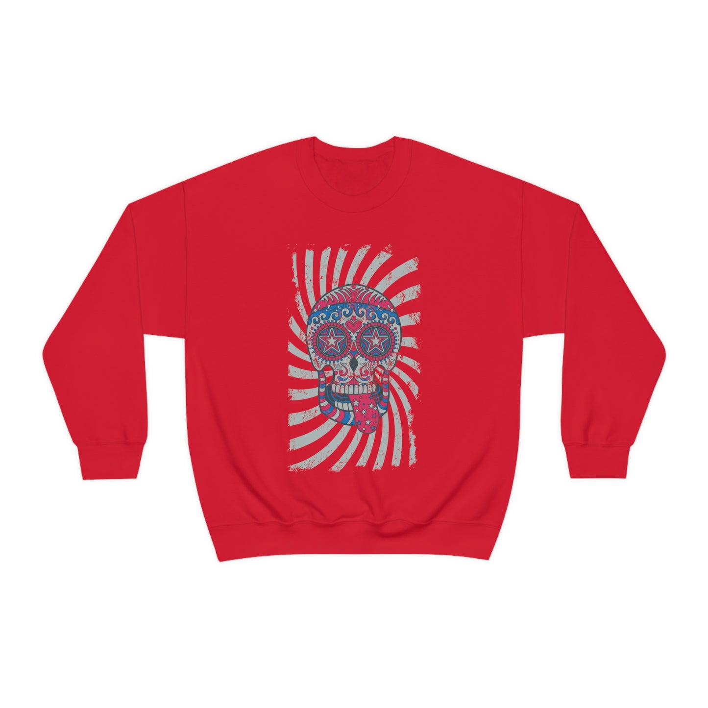 Hippie Skull Crewneck Sweatshirt