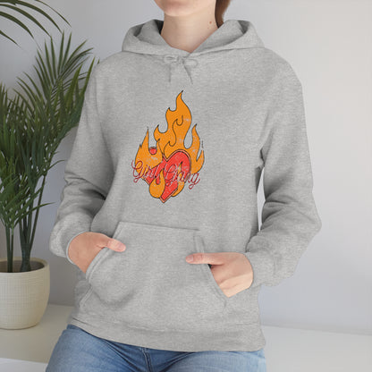 Girl Gang on Fire Hoodie