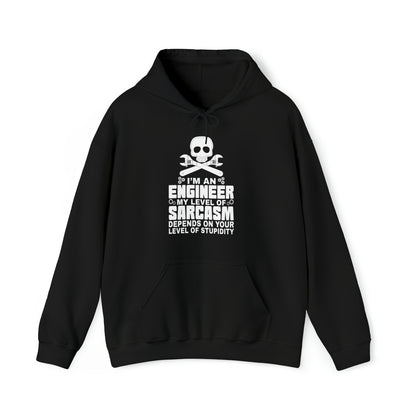 My level of sarcasm depends on you Hoodie