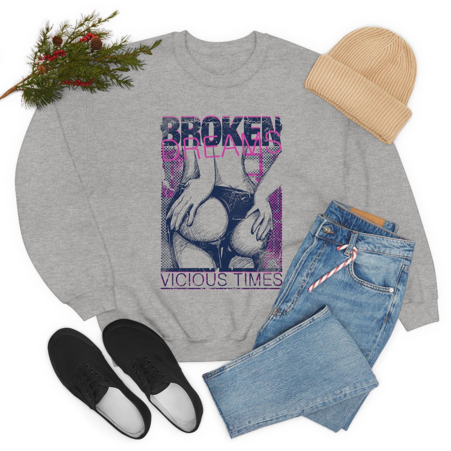 Broken dreams Crewneck Sweatshirt