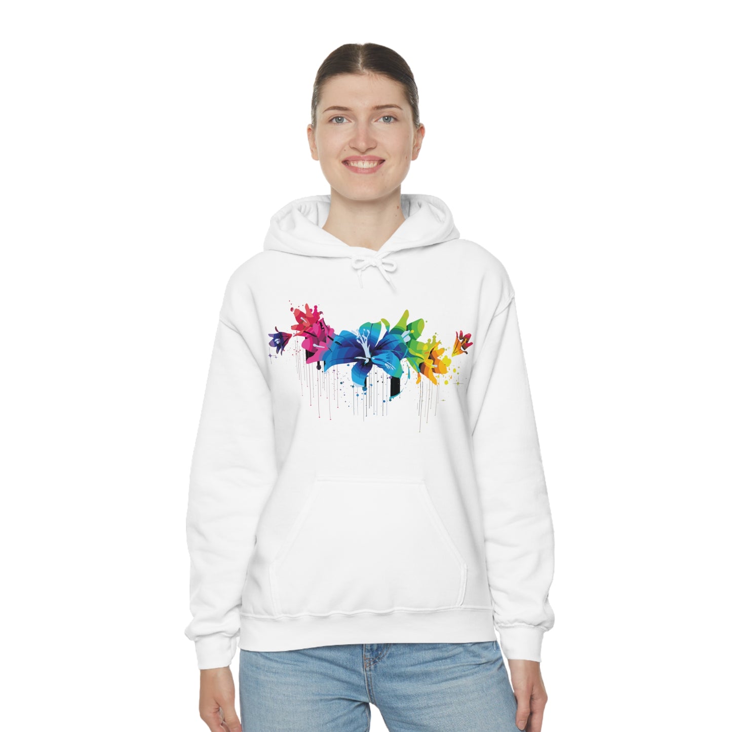 Beautiful colorful flowers Hoodie