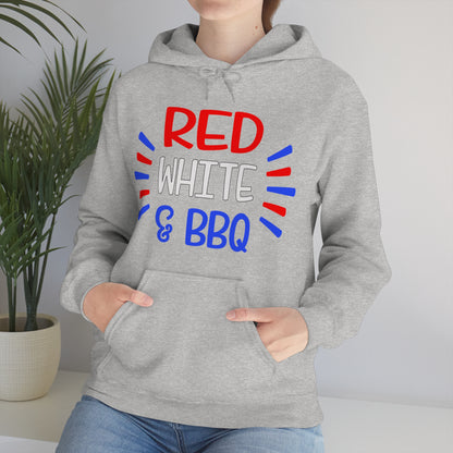 Red White BBQ Hoodie