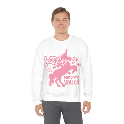 Sparkle unicorn Crewneck Sweatshirt