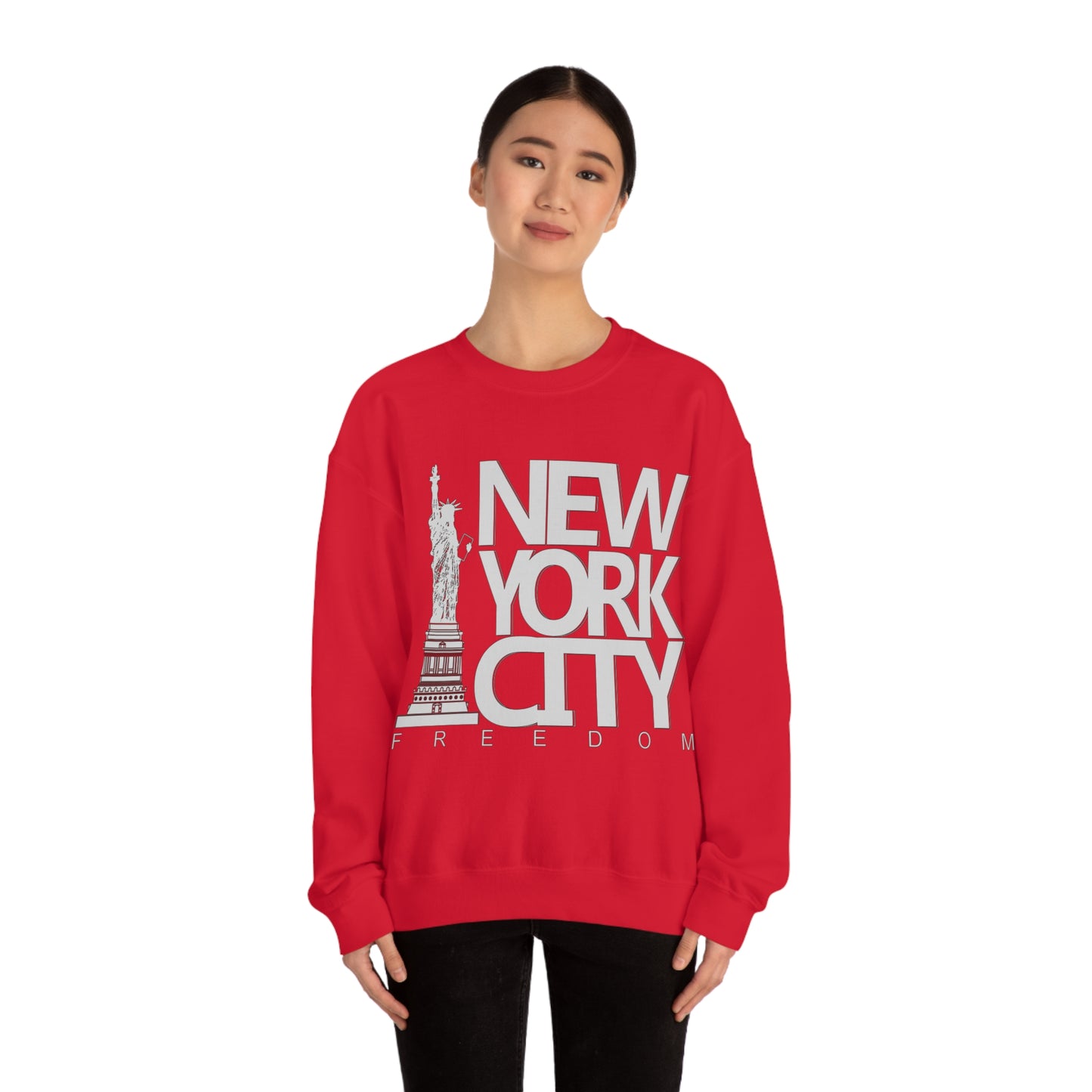 NYC Freedom Tee Crewneck Sweatshirt