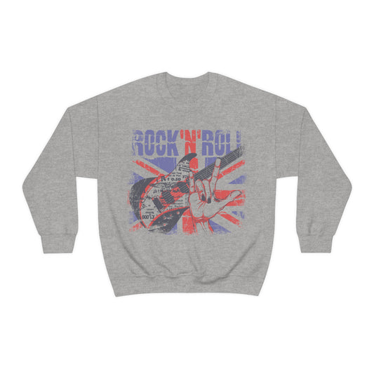 Rock -N- Roll Crewneck Sweatshirt