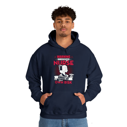 Unmedicated nurse Hoodie