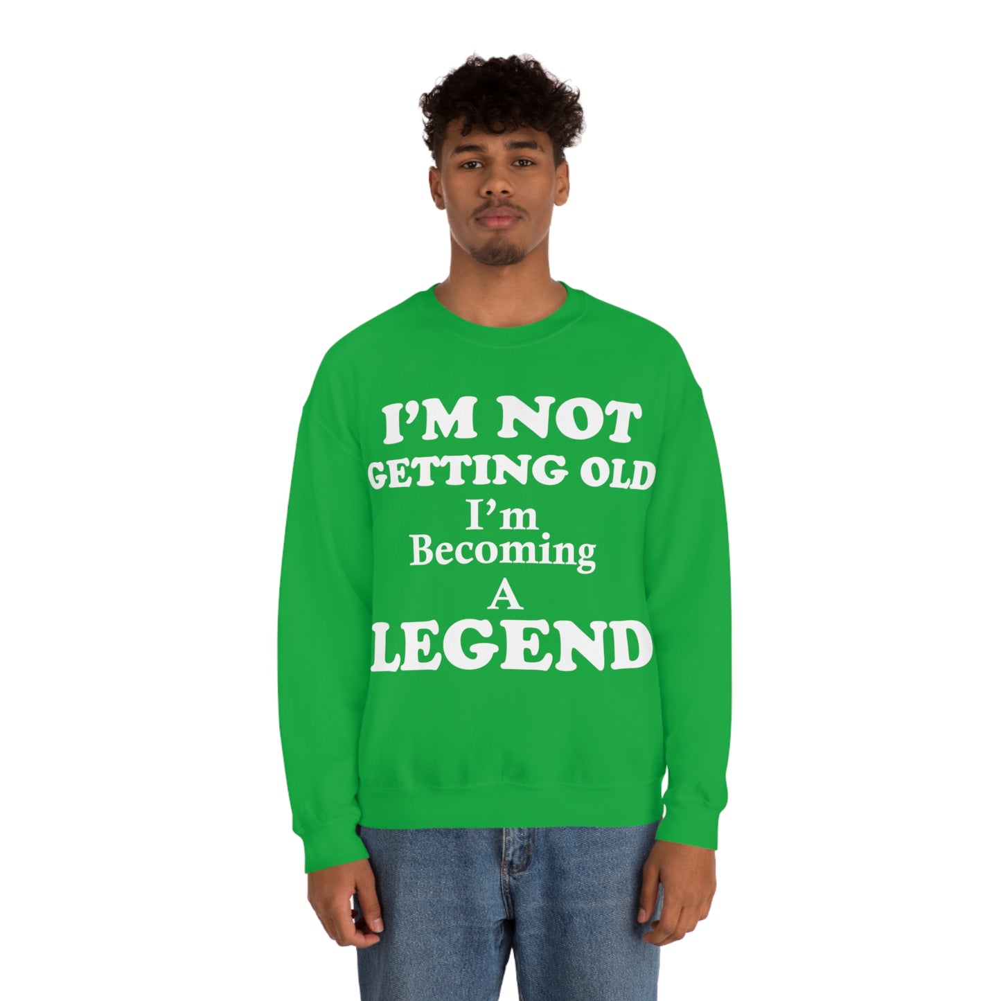 Becoming a legend Crewneck Sweatshirt