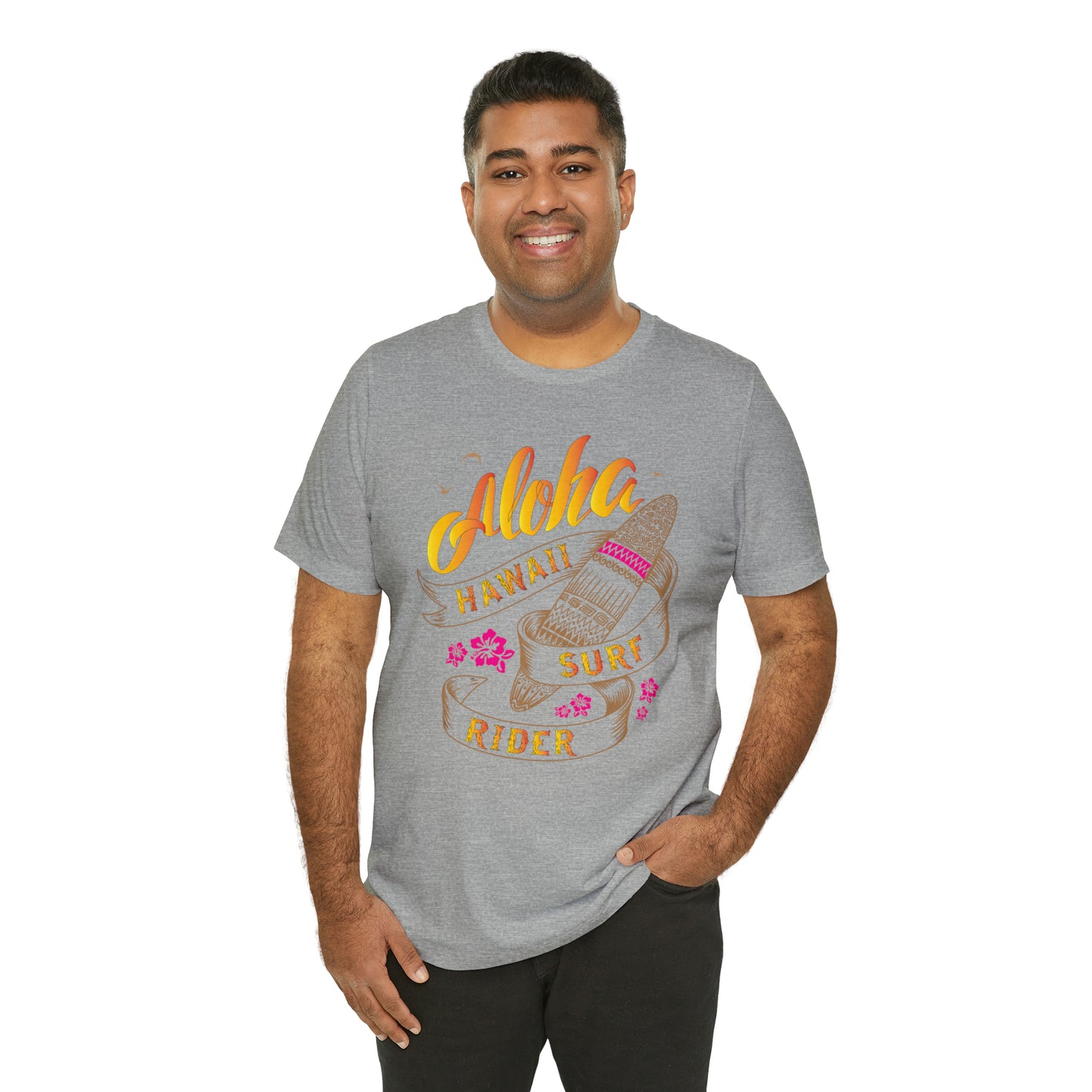 Aloha Hawaii Surf Rider T-Shirt