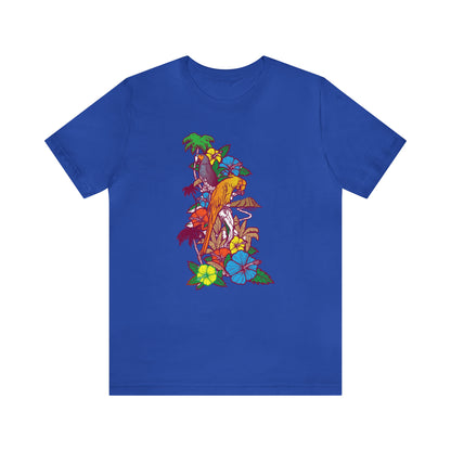 Parrot Jungle Floral T-Shirt