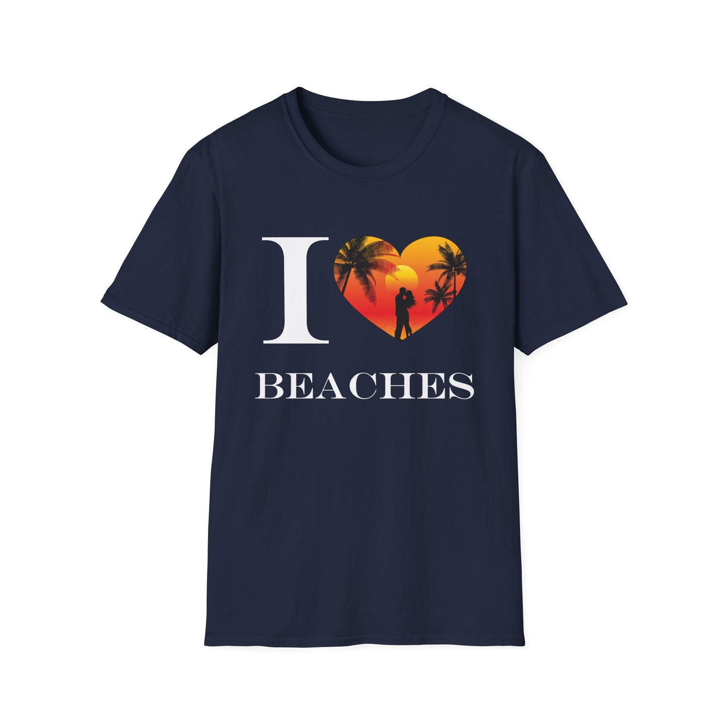 I Love Beaches T-Shirt