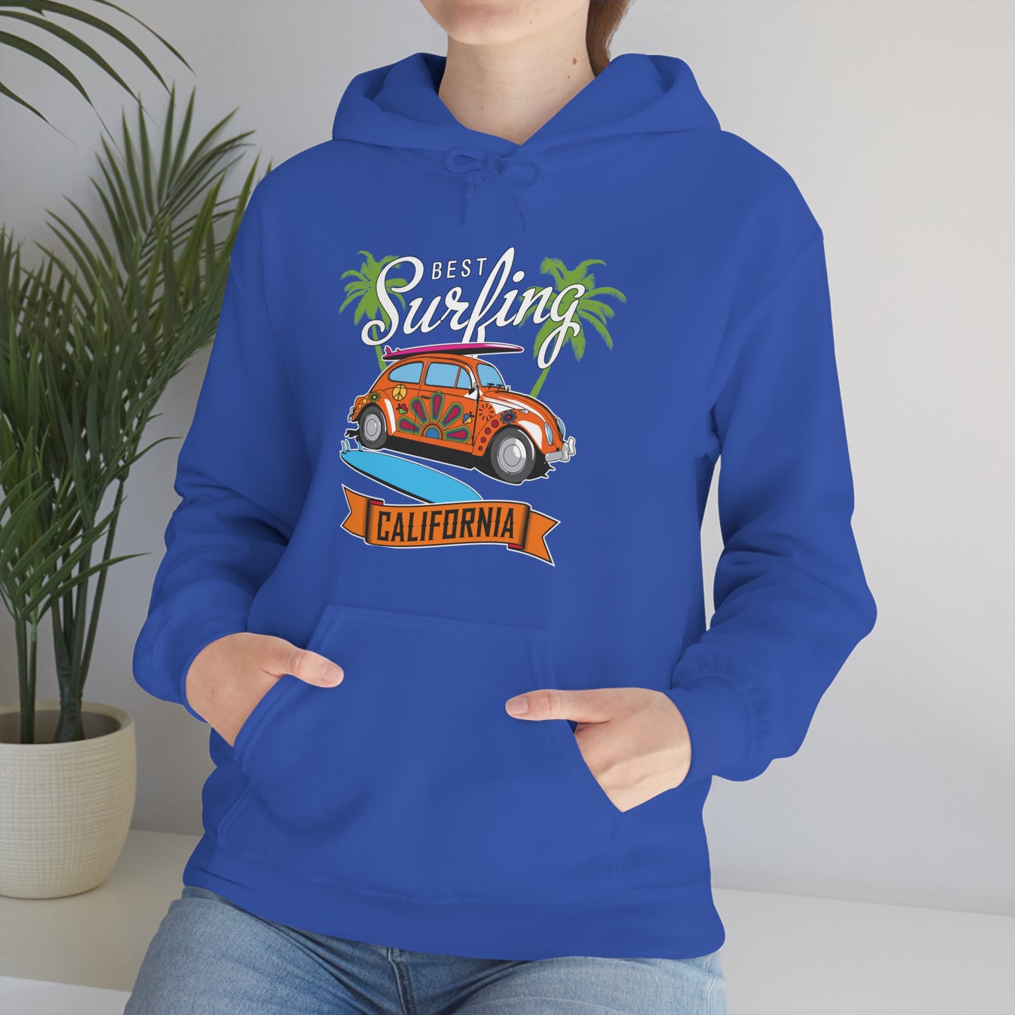 Best Surfing California Buggy Hoodie