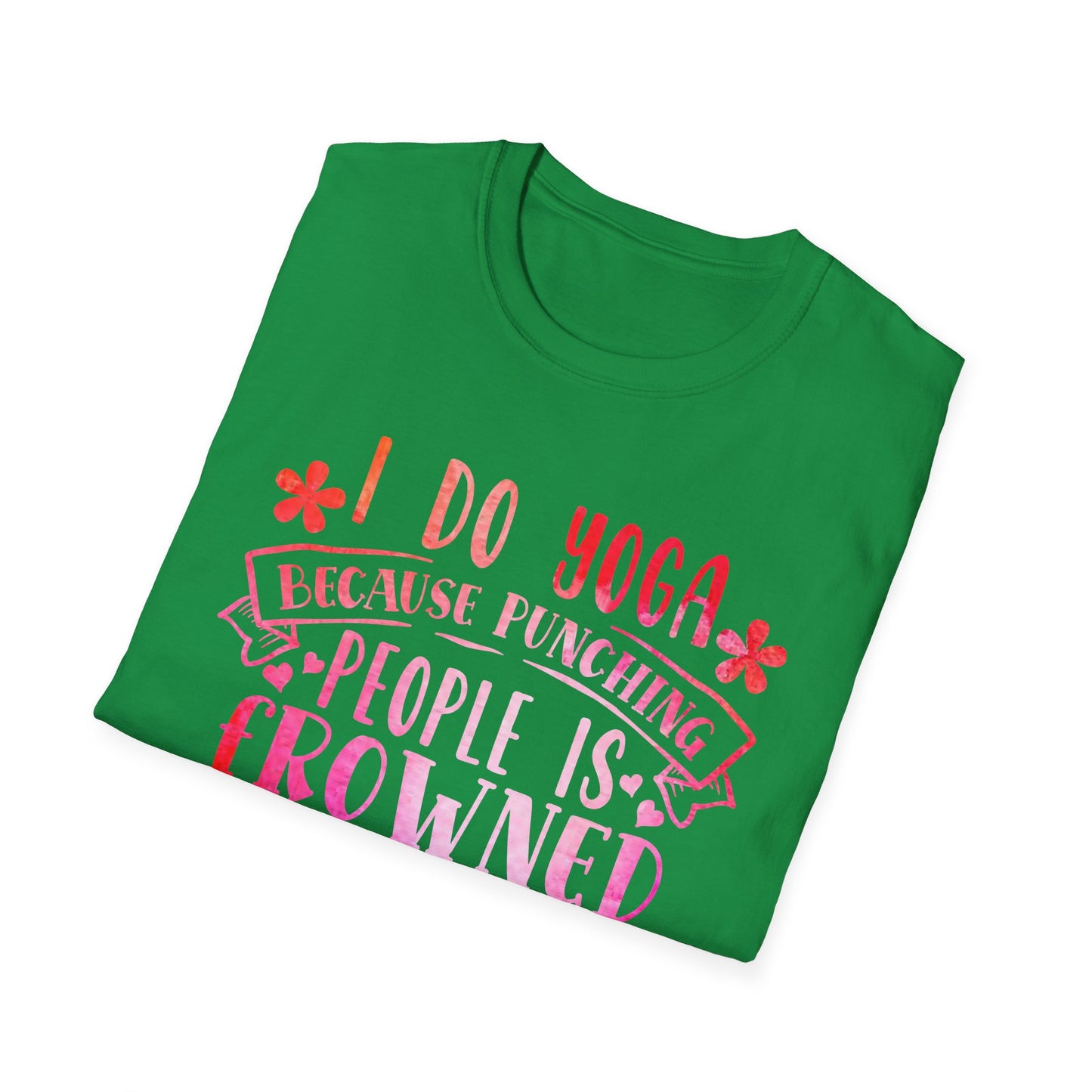 Yoga vs punching people T-Shirt