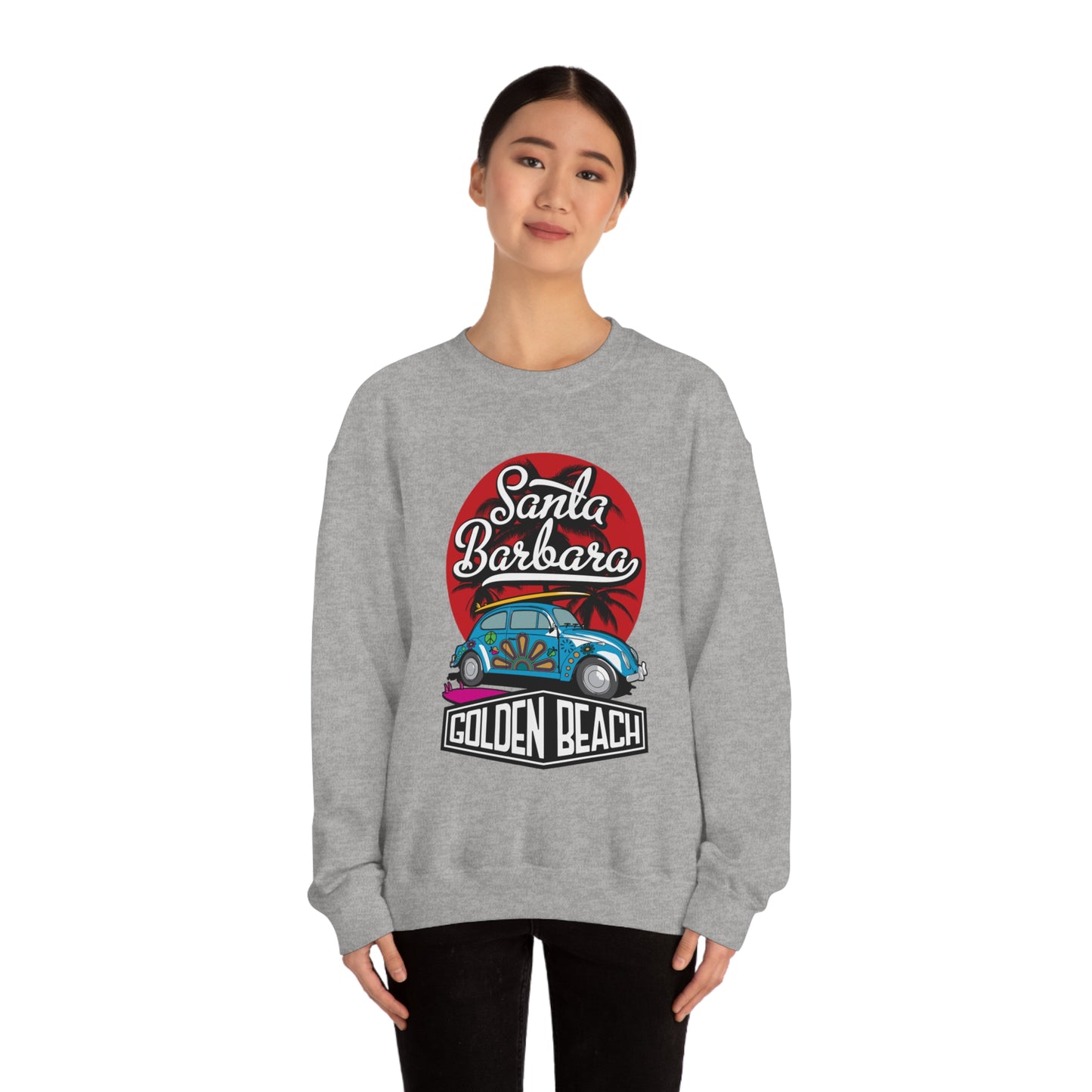 Golden Beach Buggy Crewneck Sweatshirt