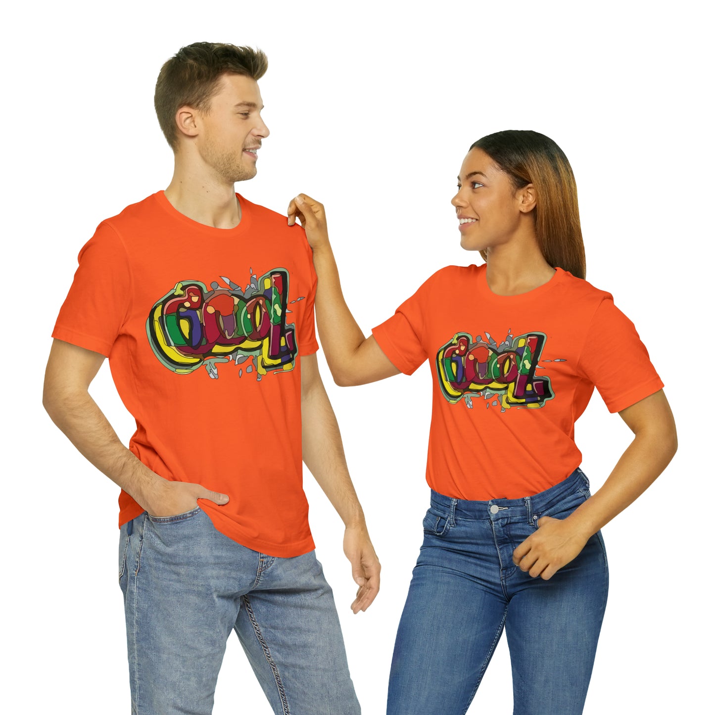 Colorful Cool graffiti T-Shirt