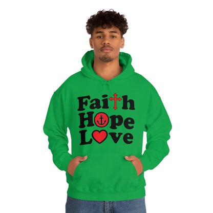 Faith Hope Love Hoodie