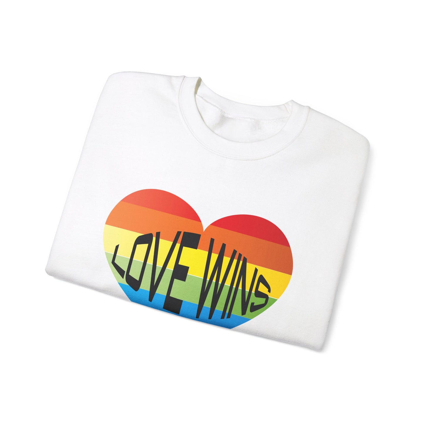 Love wins LGBTQ Crewneck Sweatshirt