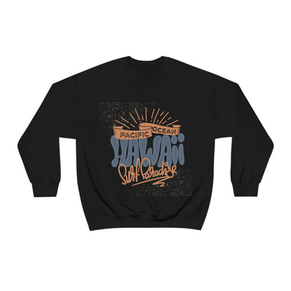 Hawaii Surf Paradise Crewneck Sweatshirt