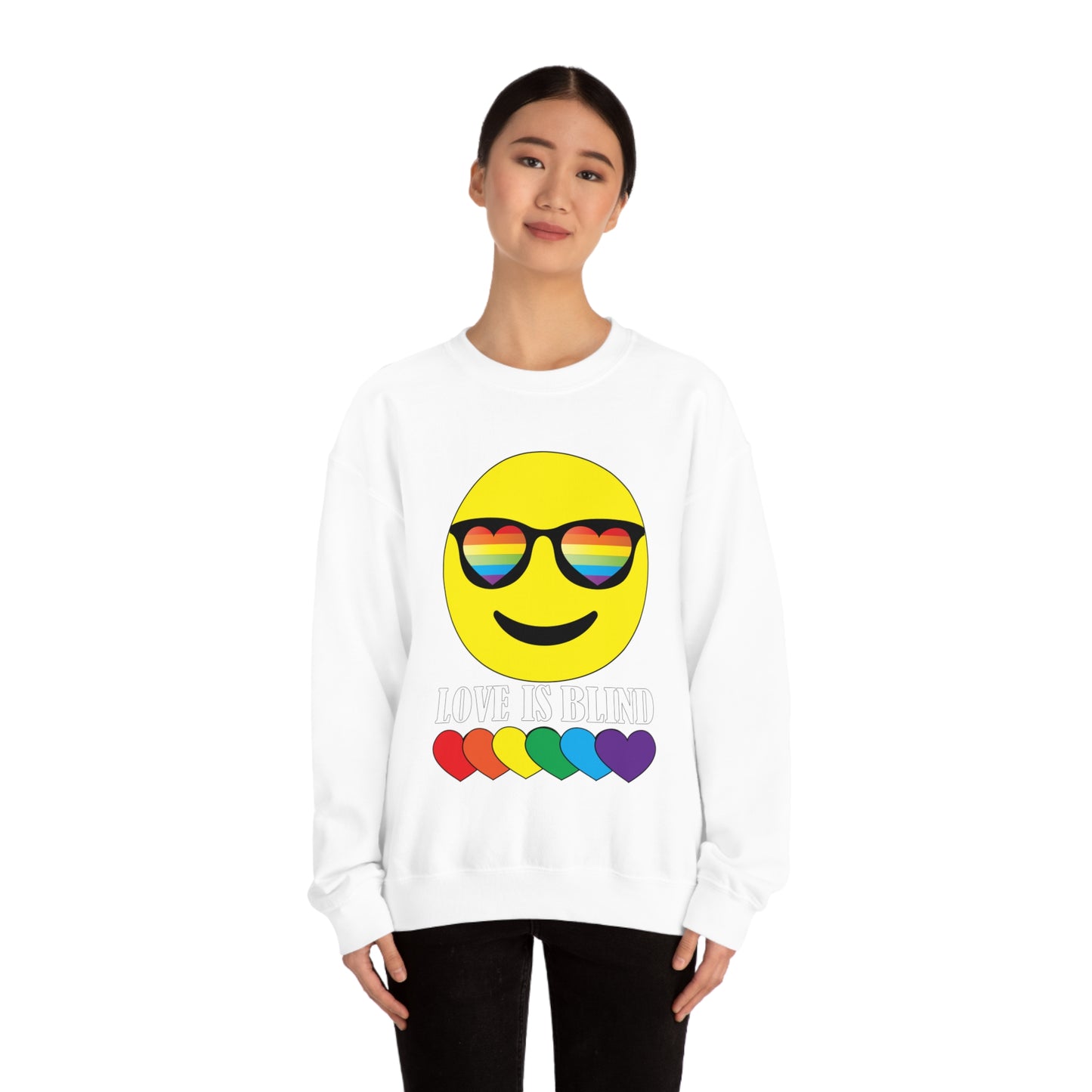 LOVE IS BLIND Crewneck Sweatshirt