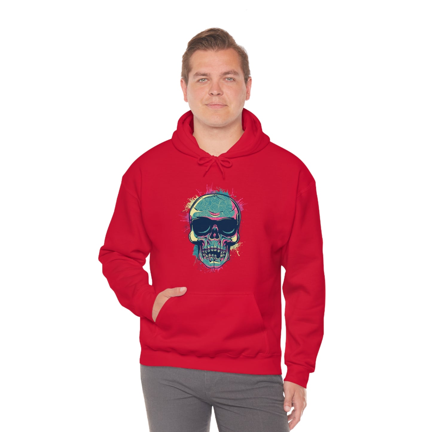 South Beach Skull Hoodie