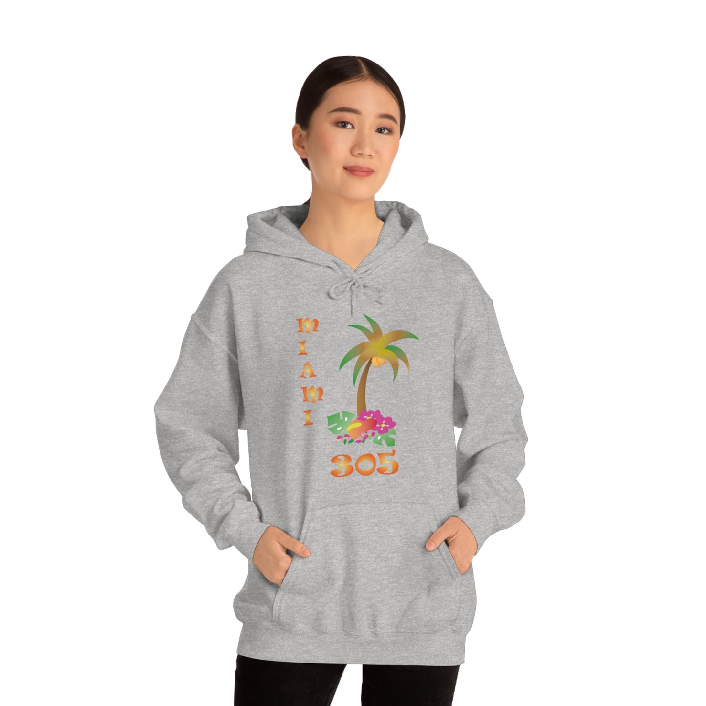 Miami Palm Tree Hoodie