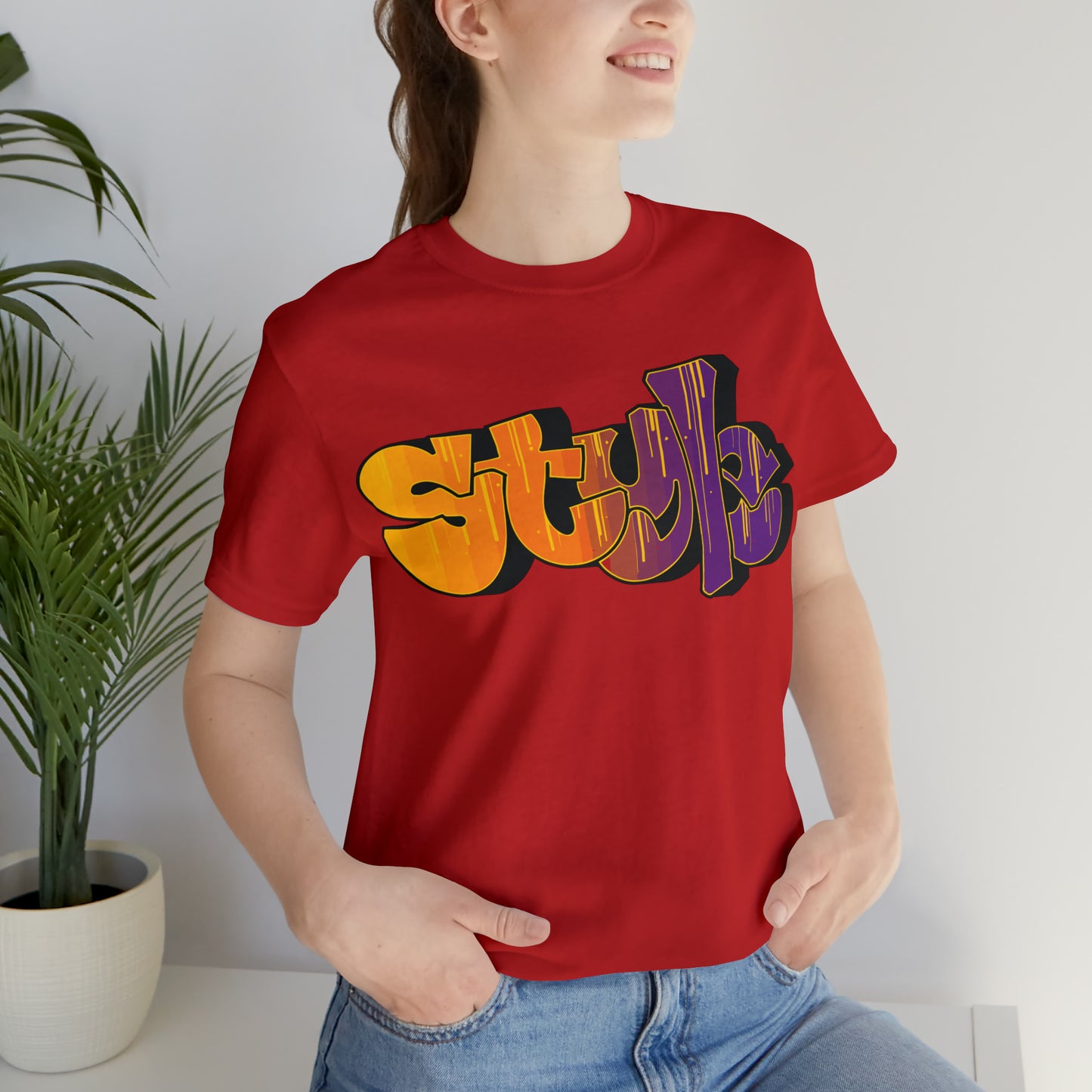 Style colorful graffiti T-Shirt