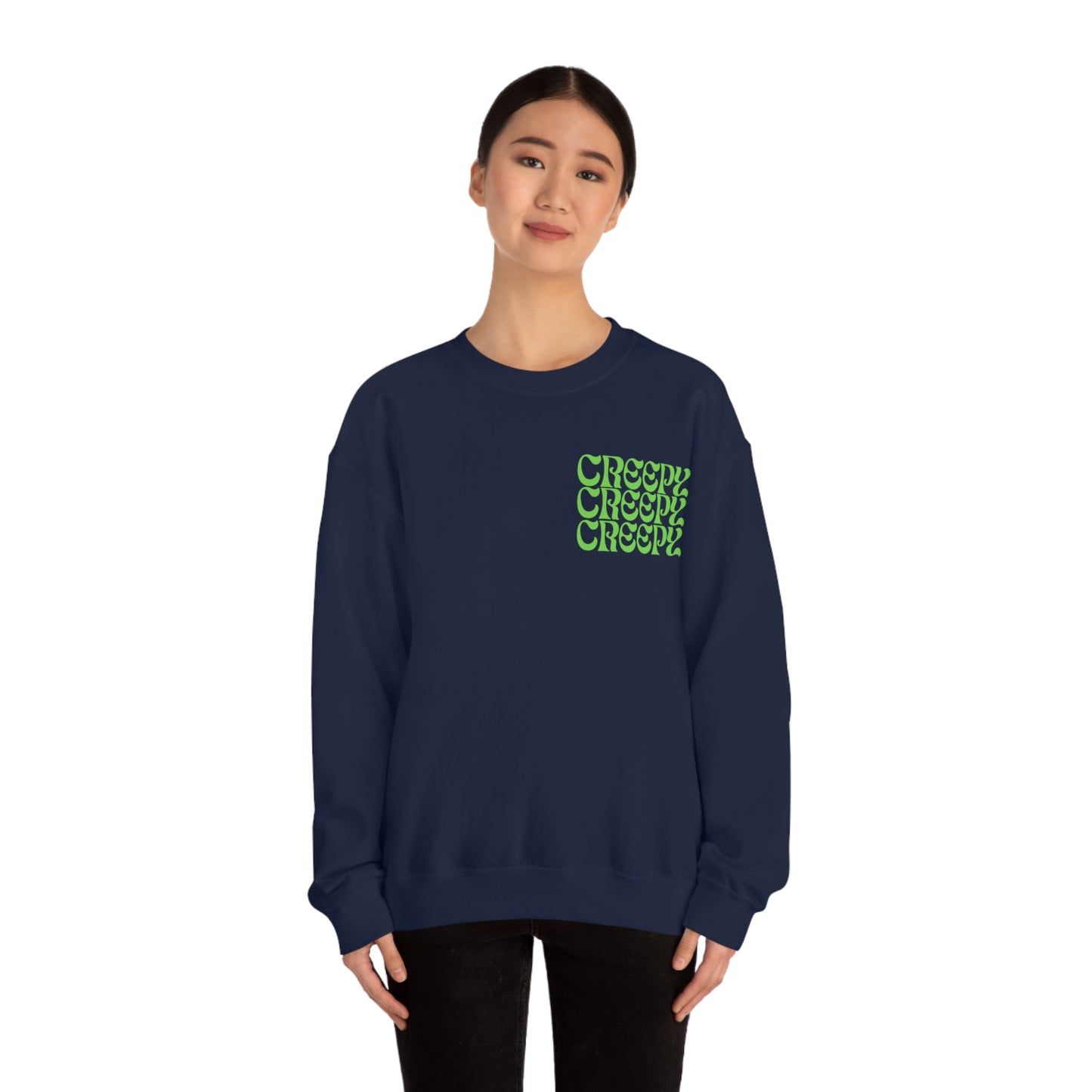 Creepy Skeleton Crewneck Sweatshirt