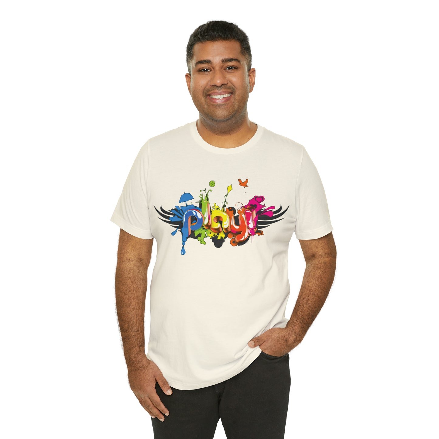 Play colorful graffiti T-Shirt