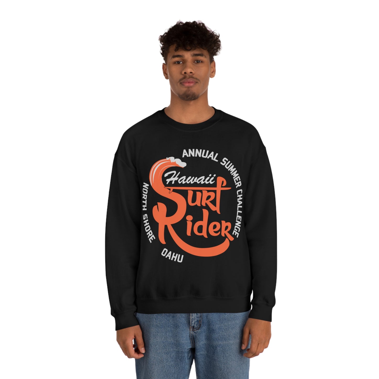 Surf Rider Hawaii Crewneck Sweatshirt