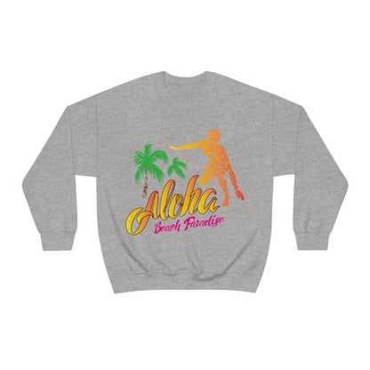 Aloha Beach Paradise Crewneck Sweatshirt