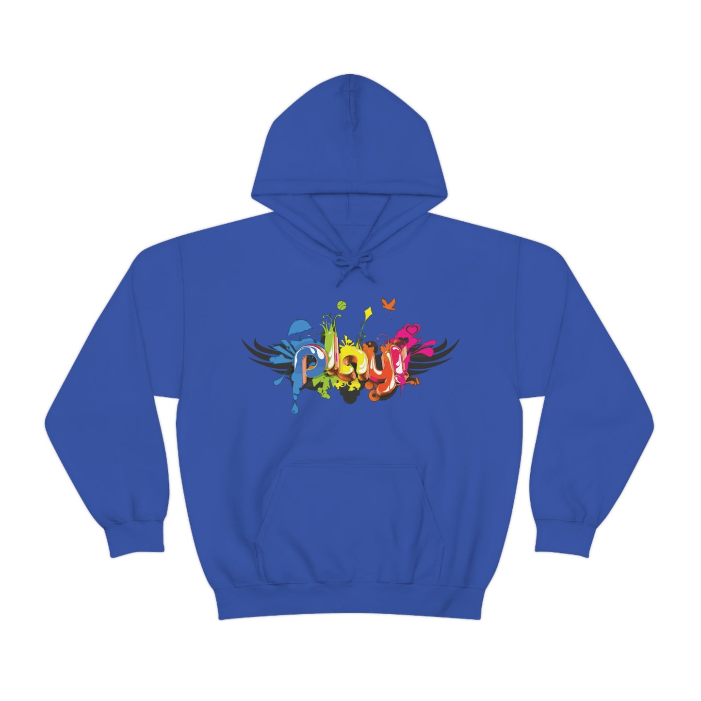 Play colorful graffiti Hoodie