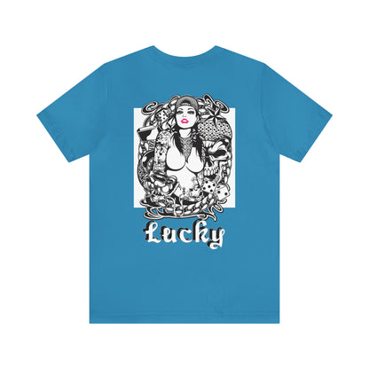 Lucky Front and back T-Shirt