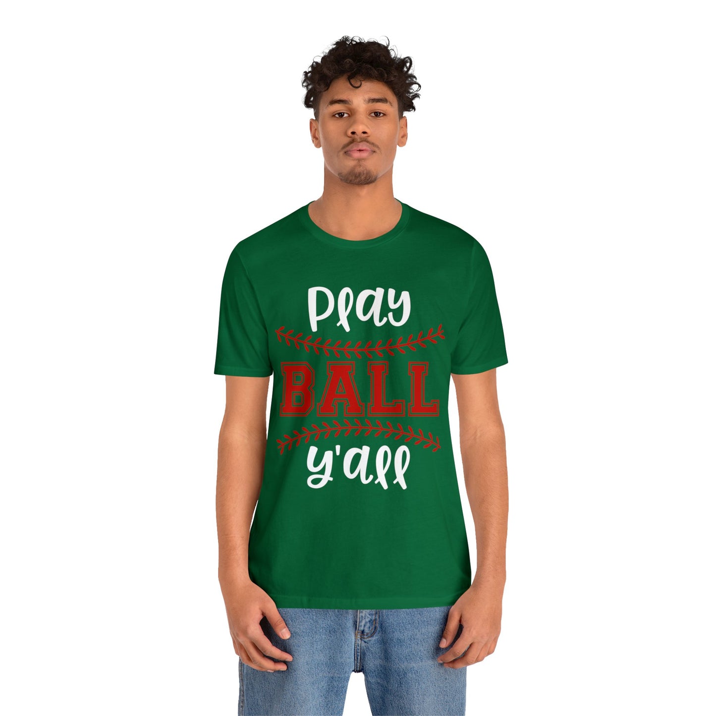 Play Ball Y'all Baseball T-Shirt