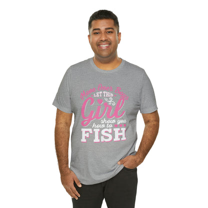 Girl Fishing T-Shirt