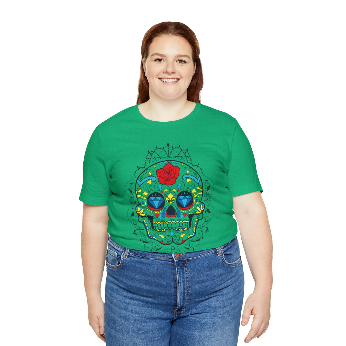 Day of the Dead Diamond Eyes T-Shirt