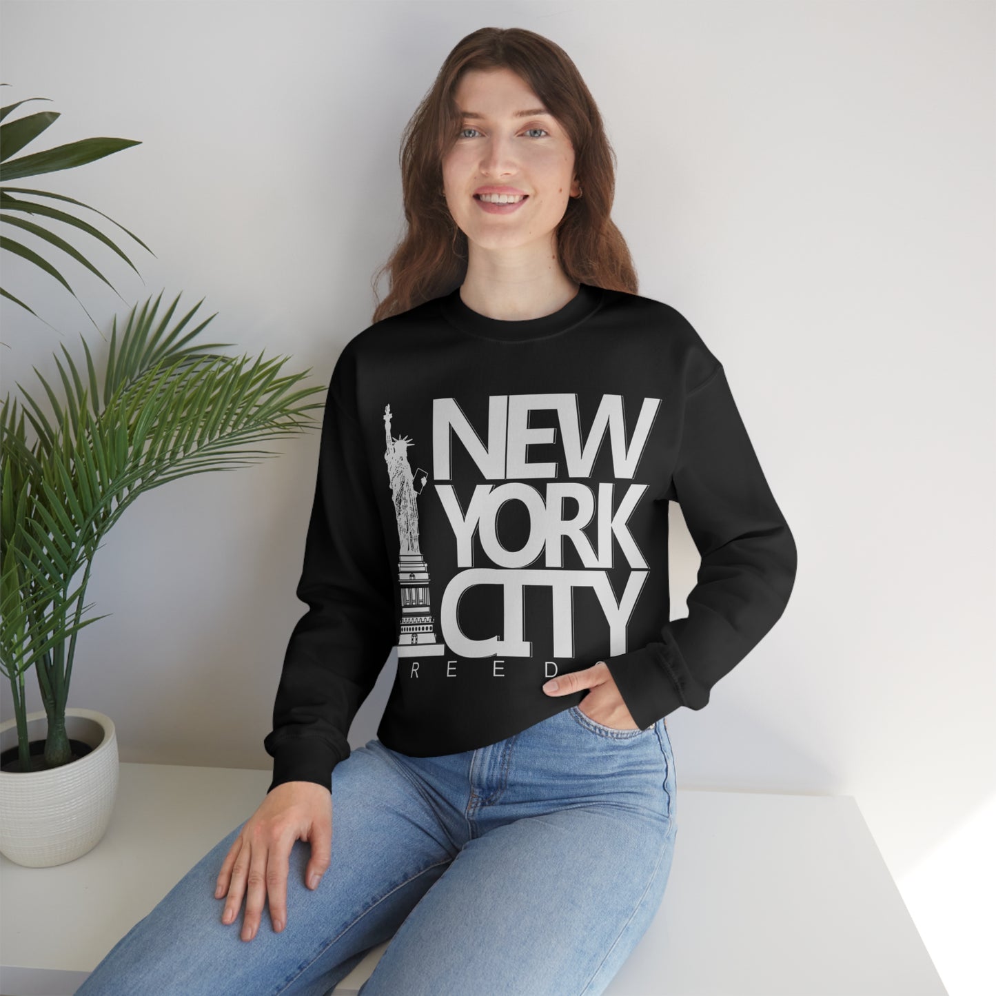 NYC Freedom Tee Crewneck Sweatshirt