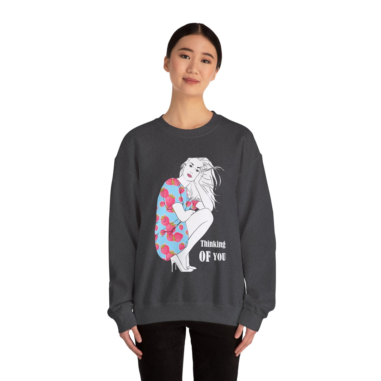 Thinking of you Crewneck Sweatshirt