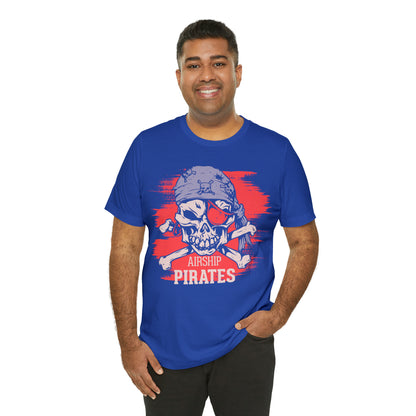 Airship Skull Pirate T-Shirt