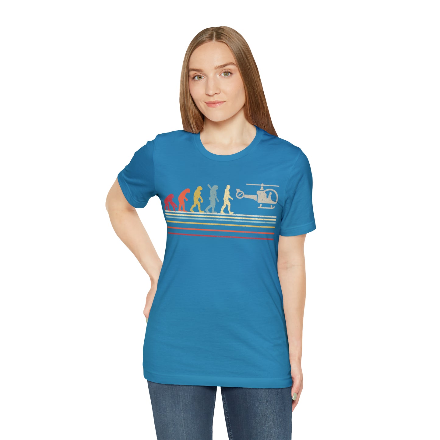 Evolution Helicopter T-Shirt