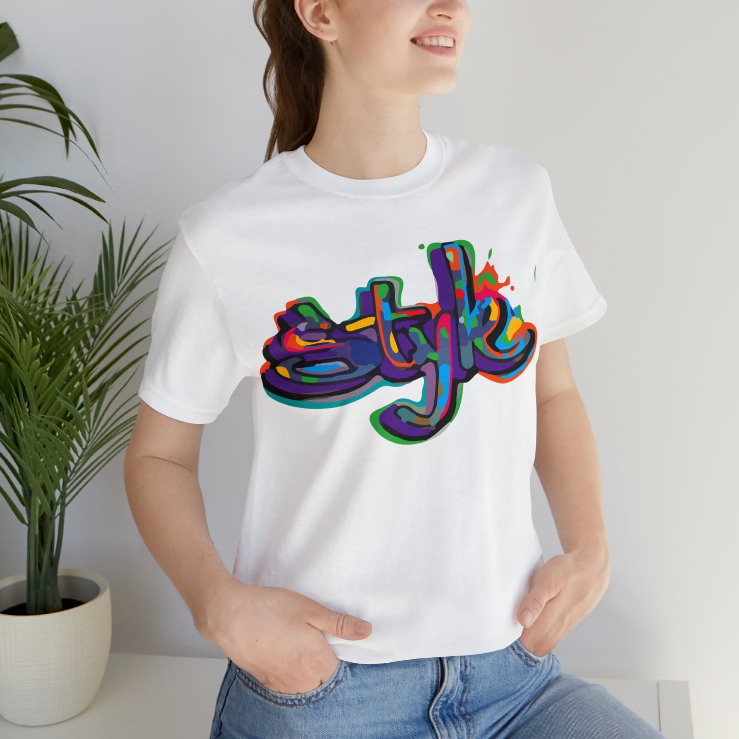 Graffiti style in colors T-Shirt